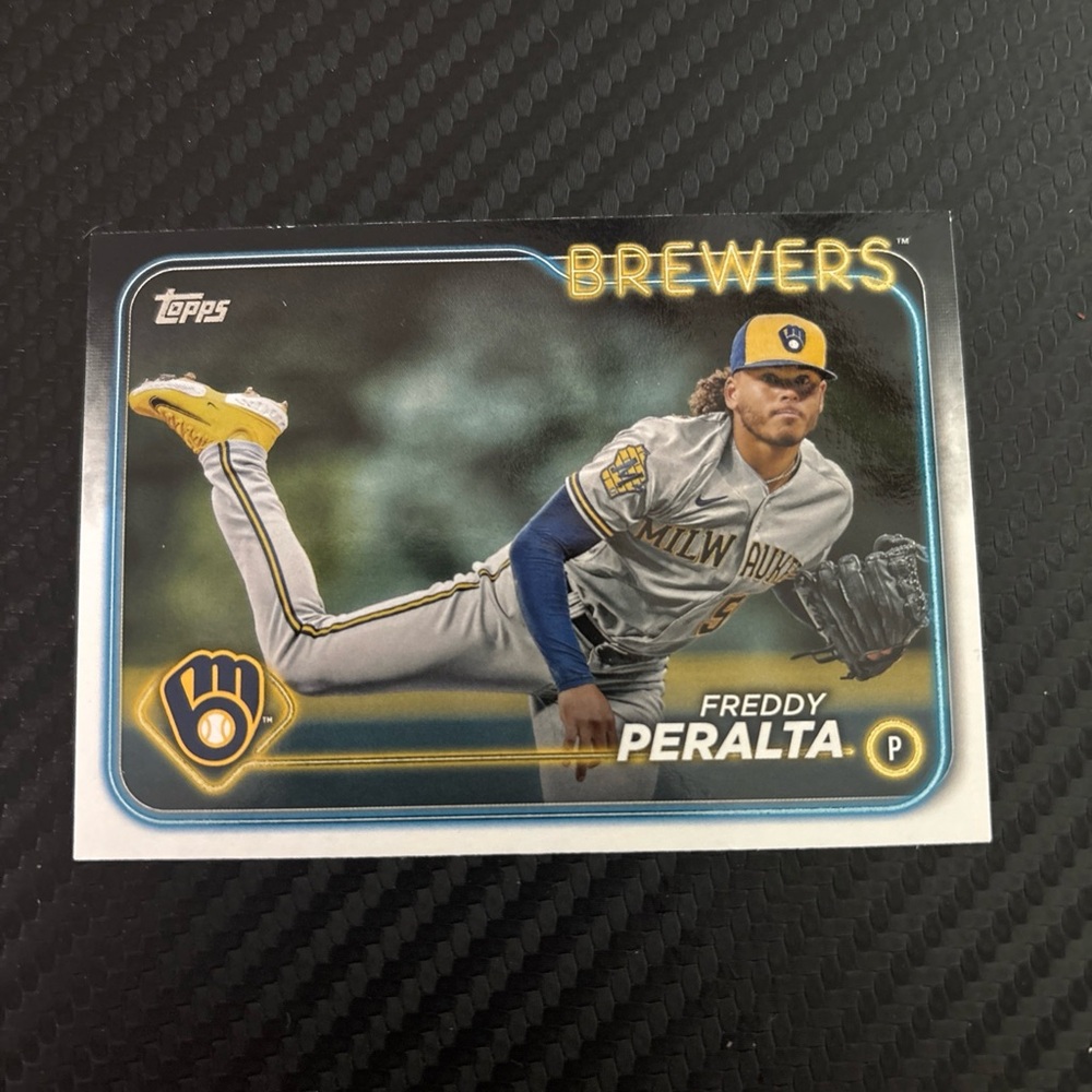 2024 Topps Series 1 - Freddy Peralta #26 - Milwaukee Brewers